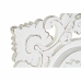 Decoração de Parede DKD Home Decor Branco Mandala Índio Acabamento envelhecido Decapé 90 x 4 x 90 cm