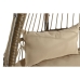 Висящ градински фотьойл Home ESPRIT Тъмно сив Светло кафяв Алуминий синтетичен ратан 92 x 66 x 119 cm