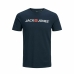 Camiseta de Manga Corta Hombre JJECORP LOGO TEE SS O-NECK NOSS  Jack & Jones  12137126  Azul marino