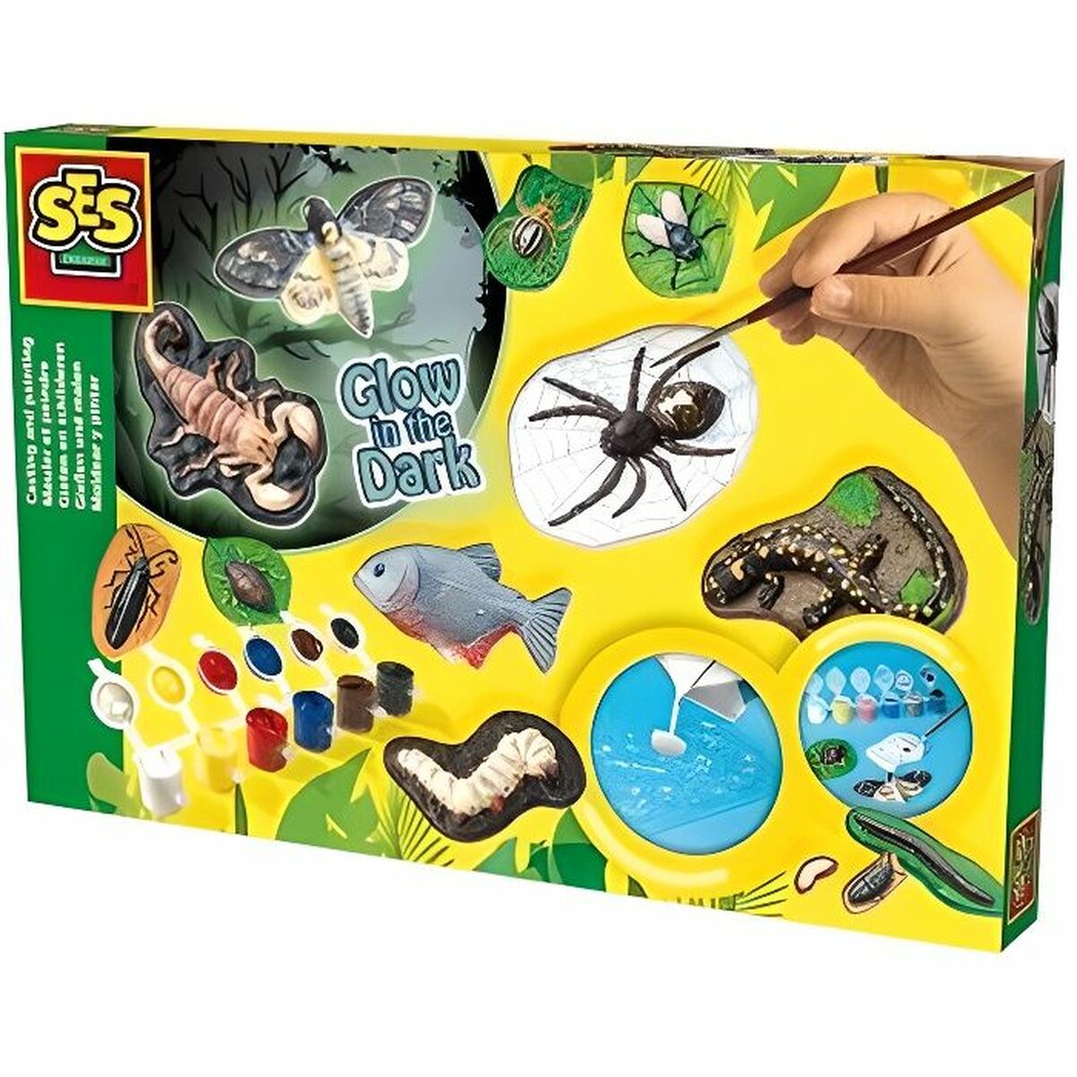 Modelleerimispasta SES Creative Scary Animals