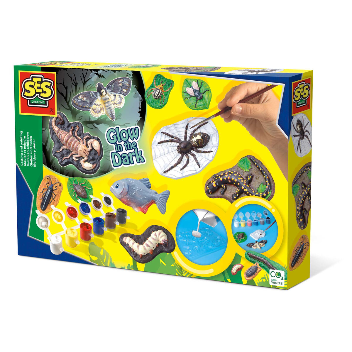 Modelovací pasta SES Creative Scary Animals