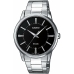 Мъжки часовник Casio MTP-1303PD-1AVEG Черен Сребрист (Ø 40 mm)