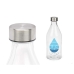 Flaske H2O Glas 1 L (12 enheder)
