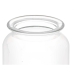 Jar Transparent Glass 900 ml (12 Units) With lid