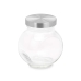 Kakburk Transparent Glas 180 ml (48 antal) Med lock Justerbar
