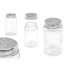 Peper- en zoutstel Transparant Glas 5 x 8,5 x 5 cm (48 Stuks) Cirkelvormig