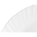 Szervírozótányér Fehér Üveg 34 x 2,5 x 25 cm (18 egység)