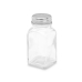 Peper- en zoutstel Transparant Glas 4 x 9 x 4 cm (48 Stuks) Vierkant