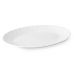 Serving Platter White Glass 25 x 2 x 19 cm (24 Units)