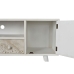ТВ шкаф DKD Home Decor 136 x 40,5 x 52 cm Ель Бежевый Белый Деревянный MDF