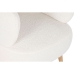 Κάθισμα DKD Home Decor Λευκό Φυσικό Ξύλο 70 x 70 x 80 cm