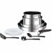 Set of Frying Pans Tefal Emotion L897AS Stainless steel