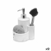 Set de Limpieza Blanco Plástico Poliresina (12 Unidades) Cocina