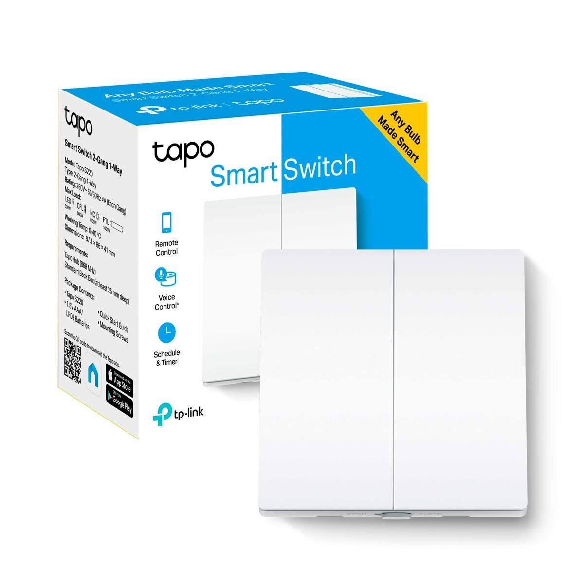 Smart strömbrytare TP-Link TAPOS220