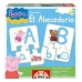 Hariv mäng kolm ühes El Abecedario Peppa Pig Educa 15652 (ES)