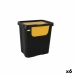 Odpadkový koš na recyklaci Tontarelli Moda double Žlutý (6 kusů) 24 L