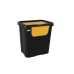 Recycling Waste Bin Tontarelli Moda double Yellow (6 Units) 24 L