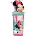 Pohár s Brčkem Minnie Mouse CZ11337 Růžový 360 ml 3D