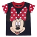 Pižama Otroška Minnie Mouse Rdeča