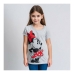 Child's Short Sleeve T-Shirt Minnie Mouse Grey
