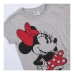 Barn T-shirt med kortärm Minnie Mouse Grå