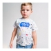 Παιδικό Μπλούζα με Κοντό Μανίκι Star Wars Γκρι x2