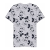 Heren-T-Shirt met Korte Mouwen Mickey Mouse Grijs Volwassenen