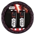 Kormányvédő + Párna betétek biztonsági övhöz Star Wars Darth Vader Egyetemes Fekete 3 Darabok