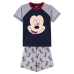 Pijama de Verão Mickey Mouse Cinzento