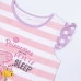 Pijama de Verão Peppa Pig Cor de Rosa Roxo
