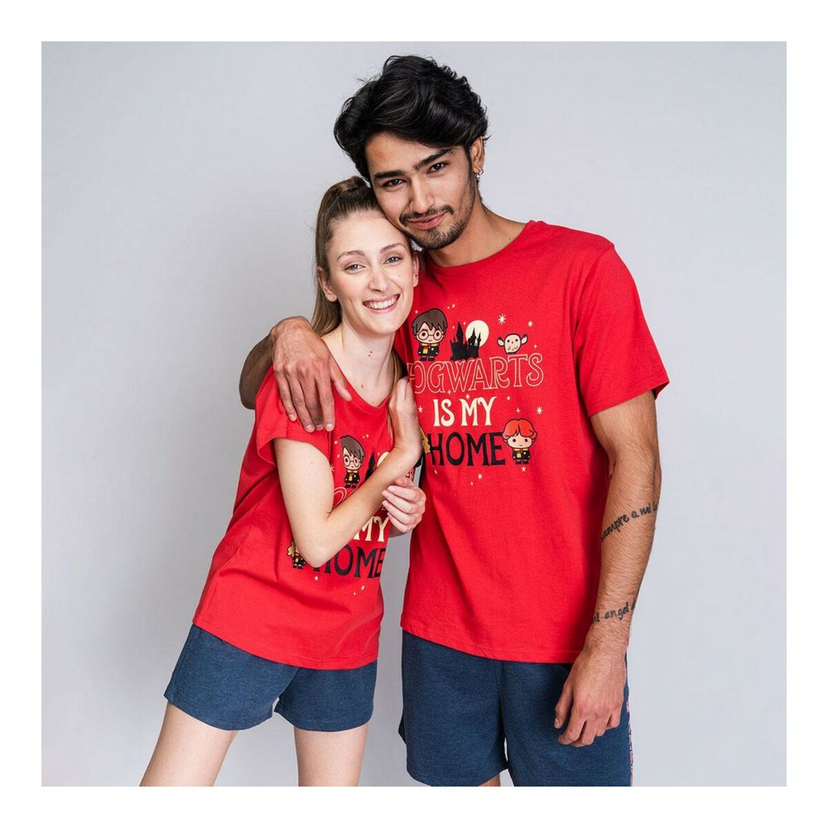 Pyjamas Harry Potter Röd