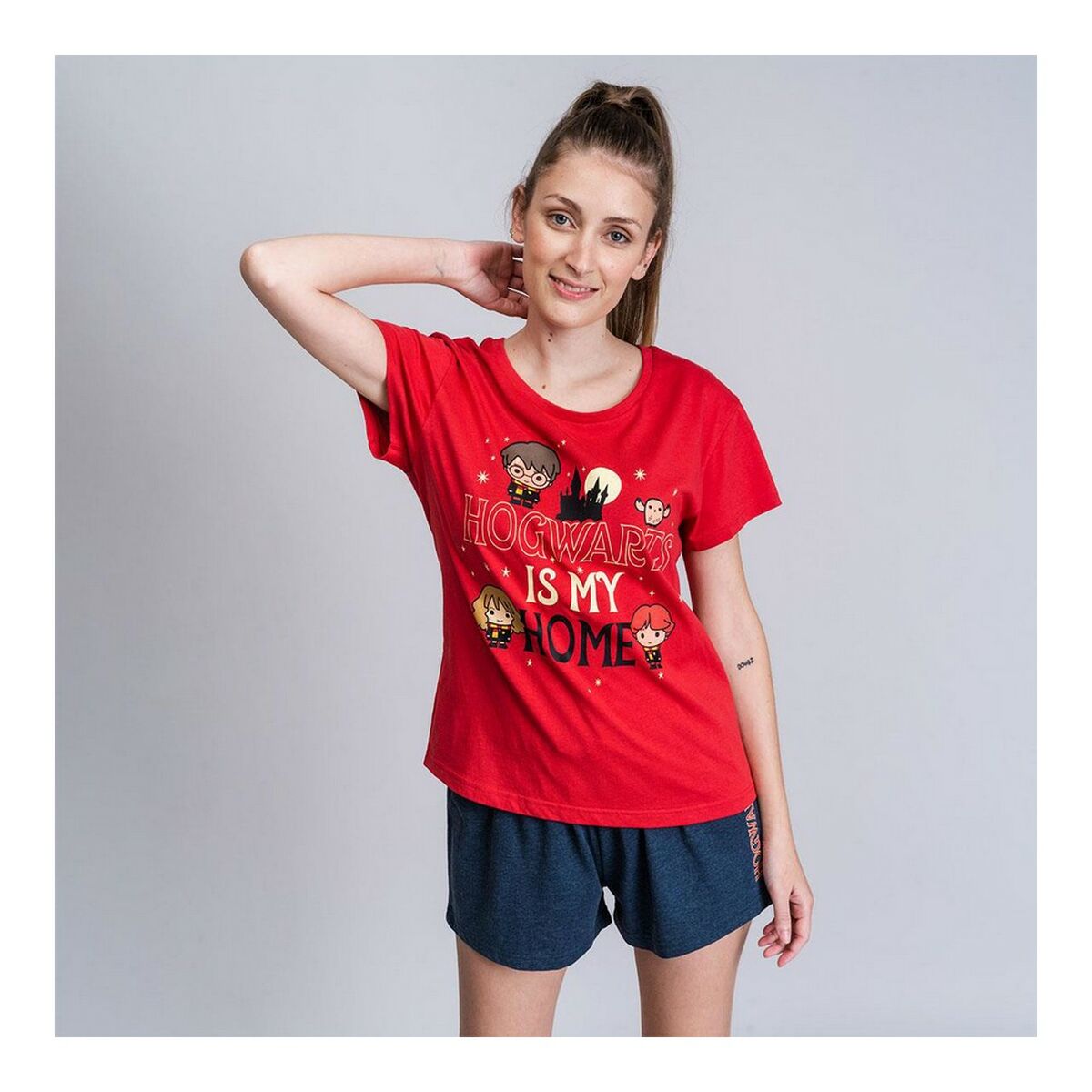 Pyjamas Harry Potter Röd