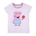 Tricou cu Mânecă Scurtă pentru Copii Peppa Pig Roz