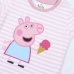 Barn T-shirt med kortärm Peppa Pig Rosa