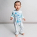 Baby's Long-sleeved Romper Suit Blue Blue