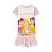 Pijama Infantil Disney Princess Cor de Rosa