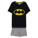 Piżama Dziecięcy Batman Czarny