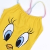 Dívčí plavky Looney Tunes Žlutý