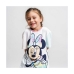Camisola de Manga Curta Infantil Minnie Mouse Verde-escuro Multicolor