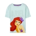 T shirt à manches courtes Enfant Disney Princess Vert Vert clair