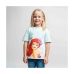 Koszulka z krótkim rękawem dla dzieci Disney Princess Kolor Zielony Jasny Zielony