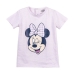 Camiseta de Manga Corta Infantil Minnie Mouse Morado