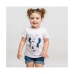 Detské Tričko s krátkym rukávom Minnie Mouse Purpurová