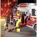 Legetøjssæt med køretøjer   Playmobil Fire Truck with Ladder 70935         113 Dele  