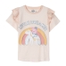Tricou cu Mânecă Scurtă pentru Copii Peppa Pig Roz deschis