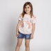Tricou cu Mânecă Scurtă pentru Copii Peppa Pig Roz deschis