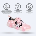 Športové topánky s LED Minnie Mouse Velcro Ružová