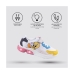 Sportschoenen met LED Looney Tunes Multicolour
