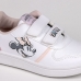 Sapatilhas de Desporto Infantis Minnie Mouse Velcro Branco
