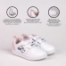 Scarpe Sportive per Bambini Minnie Mouse Velcro Bianco